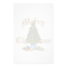 Efectos de escritorio 5.5x8.5 del árbol de navidad papeleria