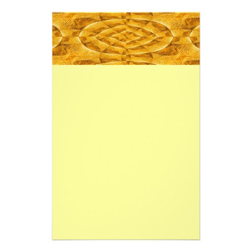Efectos de escritorio amarillos del diseño geométr papelería