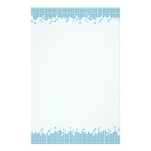 Efectos de escritorio azules de los pixeles  papeleria