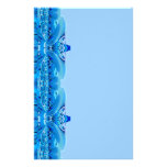 Efectos de escritorio azules del cordón papelería de diseño