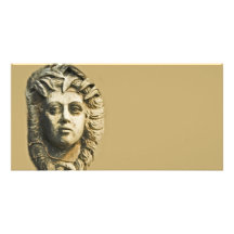 efectos de escritorio clásicos neos del busto tarjetas fotográficas 