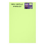 Efectos de escritorio, coloridos papeleria de diseño