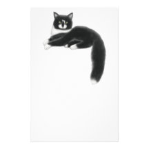 Efectos de escritorio de Felix en descanso Papeleria De Diseño