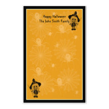 Efectos de escritorio de la familia de Halloween Papeleria De Diseño