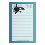 Efectos de escritorio de la orca papelería de diseño