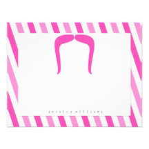 Efectos de escritorio del bigote invitación