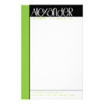 Efectos de escritorio del blanco de Alexander Papeleria