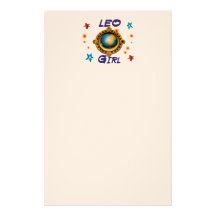 Efectos de escritorio del chica de LEO Papelería De Diseño