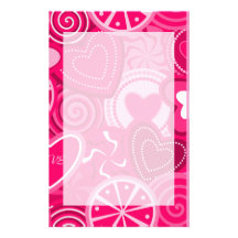 Efectos de escritorio del diseño de los Lollipops  Papelería Personalizada