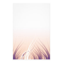 Efectos de escritorio del diseño floral papeleria personalizada