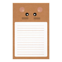 Efectos de escritorio del ratón de la cartulina papelería de diseño