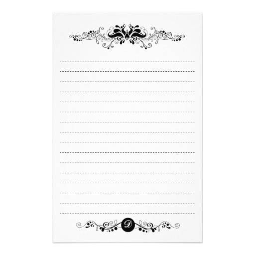 Efectos de escritorio gobernados negros y blancos  papeleria de diseño