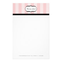Efectos de escritorio personales de la sala rosada papelería de diseño