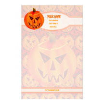 Efectos de escritorio personalizados Jack-O-Linter Papelería