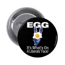 ¡Egg, él es cuál es en cara de los liberales'! Pins