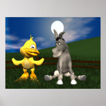 eggbert y el burro impresiones
