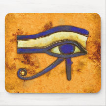 Egipcio antiguo el ojo de Horus Alfombrilla De Raton