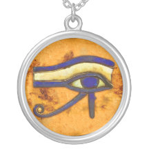 Egipcio antiguo el ojo de Horus Collar Personalizado