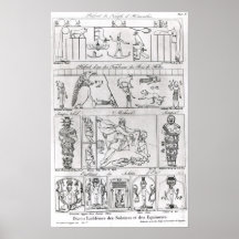 Egipcio y persa antiguos posters