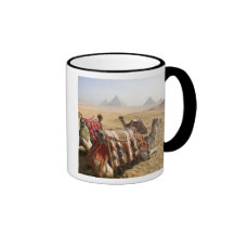 Egipto, El Cairo. Mirada de reclinación de los cam Taza De Café
