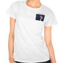 Egret pizarroso camiseta