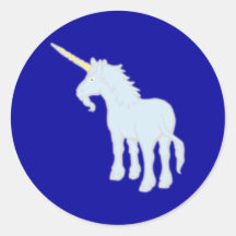 Einhorn unicorn runde sticker