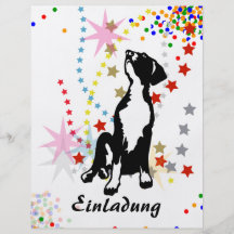 Einladung mit Kindern Flyerdruck