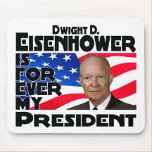 Eisenhower para siempre alfombrillas de ratones