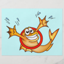 Ejecución de pescados tarjetones