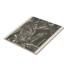 Ejemplo clásico para la señora de Shalott Tejas Ceramicas