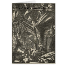 Ejemplo clásico para la señora de Shalott Tarjeton