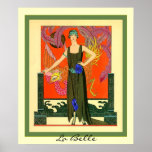 Ejemplo de la moda del vintage del ~ de la belleza poster