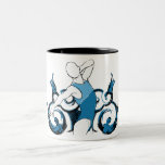 Ejemplo de la natación de Synch Taza