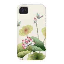 Ejemplo de la naturaleza de las mariposas de Lilli iPhone 4 Funda
