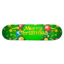 Ejemplo de las Felices Navidad Patín