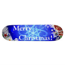 Ejemplo de las Felices Navidad Tabla De Patinar