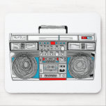 ejemplo del boombox 80s alfombrilla de raton