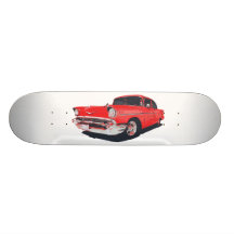 Ejemplo del vector del Bel Air de Chevy Patines