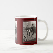 Ejemplo del vintage - raza del comino del penique taza