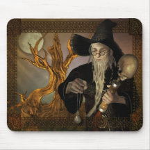 Ejemplo mágico Mousepad de la fantasía de los mago Alfombrilla De Ratones