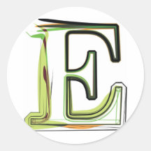 Ejemplo orgánico de la fuente etiqueta