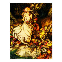 Ejemplo-Rackham 17 del Postal-Vintage