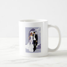ejemplos del boda tazas de café