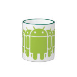 Ejército androide tazas de café