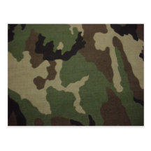 Ejército Camo Tarjetas Postales