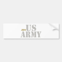 EJÉRCITO de Jesús Etiqueta De Parachoque