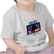 Ejército mi abuelo mi héroe camiseta