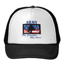 Ejército mi abuelo mi héroe gorra