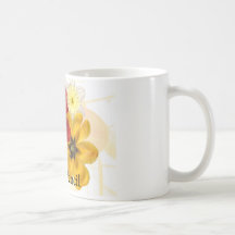 El 1 lápiz de dios taza de café