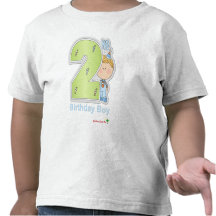 El 2do cumpleaños del muchacho camiseta